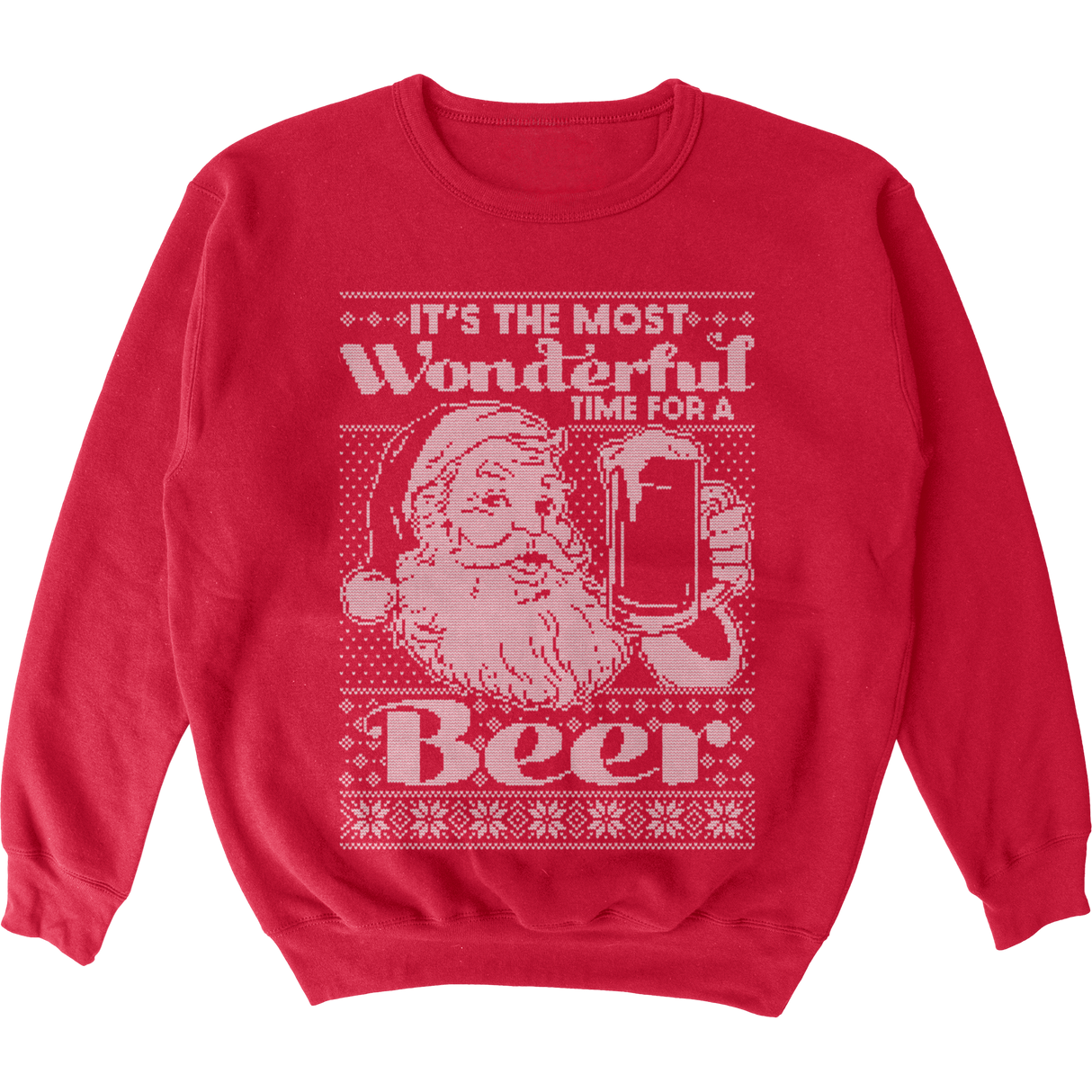 Wonderful Time For a Beer Tacky Sweater