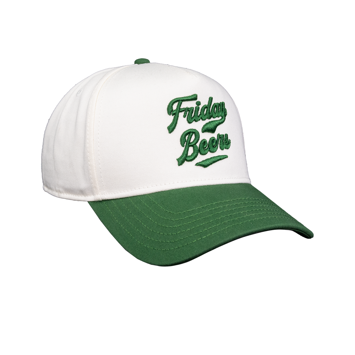 Friday Beers Beer Green Snapback Hat