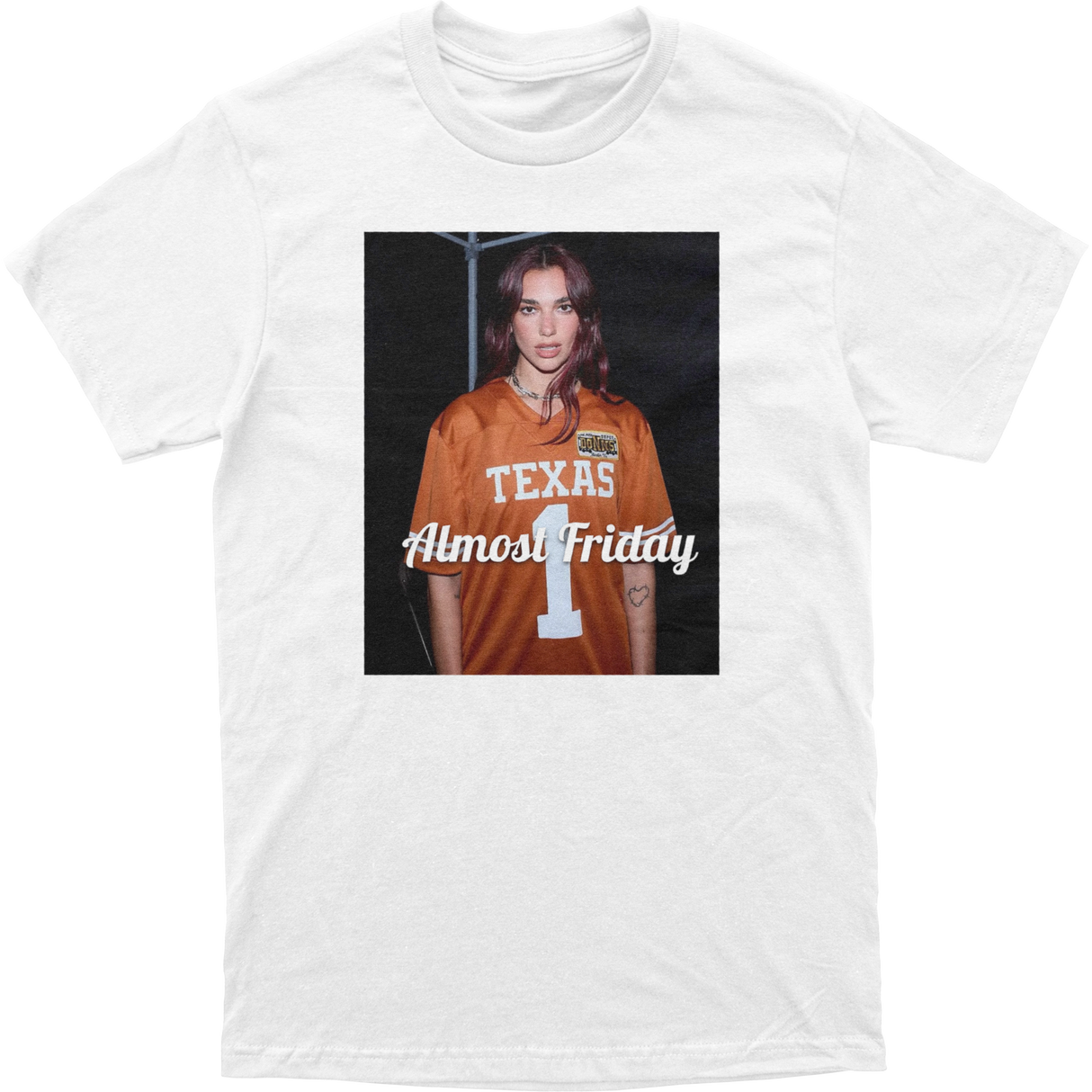 Almost Friday Dua Texas Tee