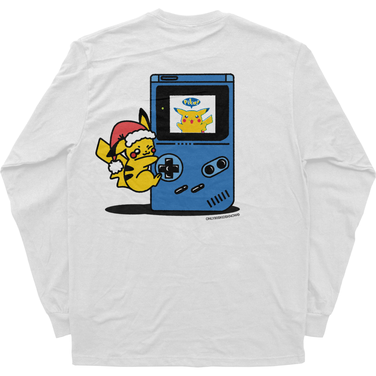 Christmas Gameboy Long Sleeve