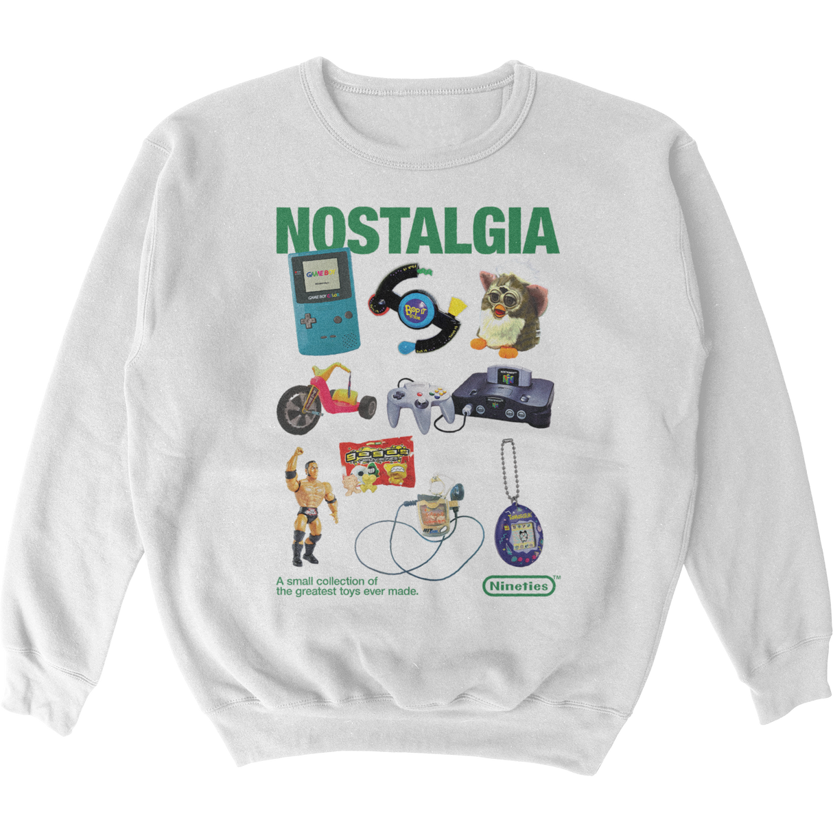 Nostalgia 90s Sweater Crewneck
