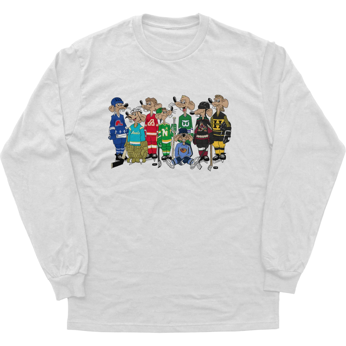 Rink Rats Retro Longsleeve