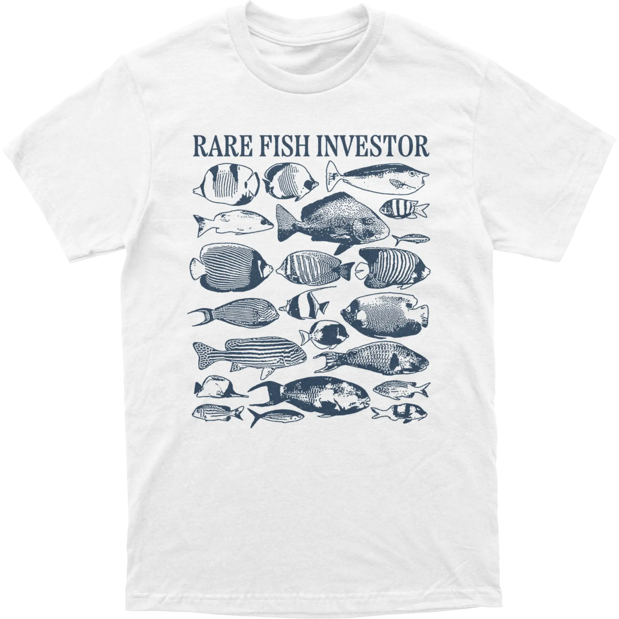 Rare Fish Investor Illustration Tee