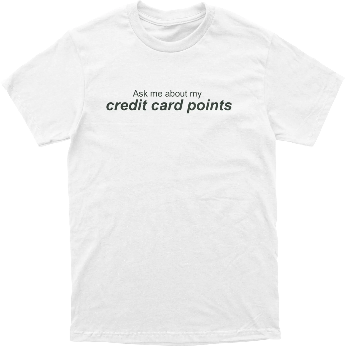 Credit Card Points Tee