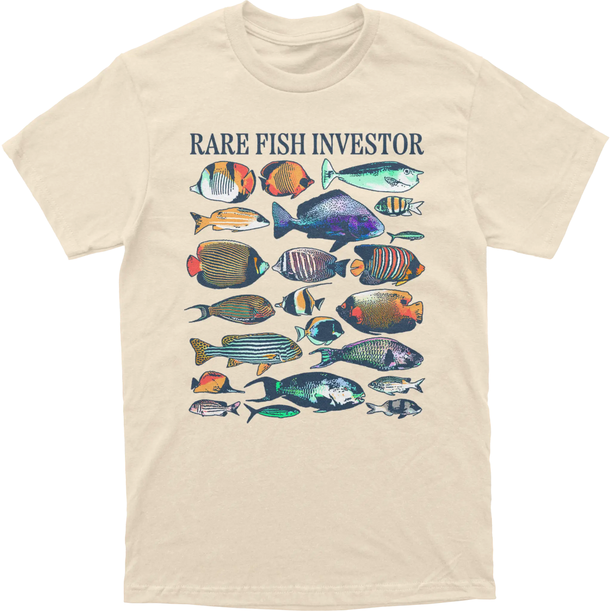 Rare Fish Investor Illustration Tee