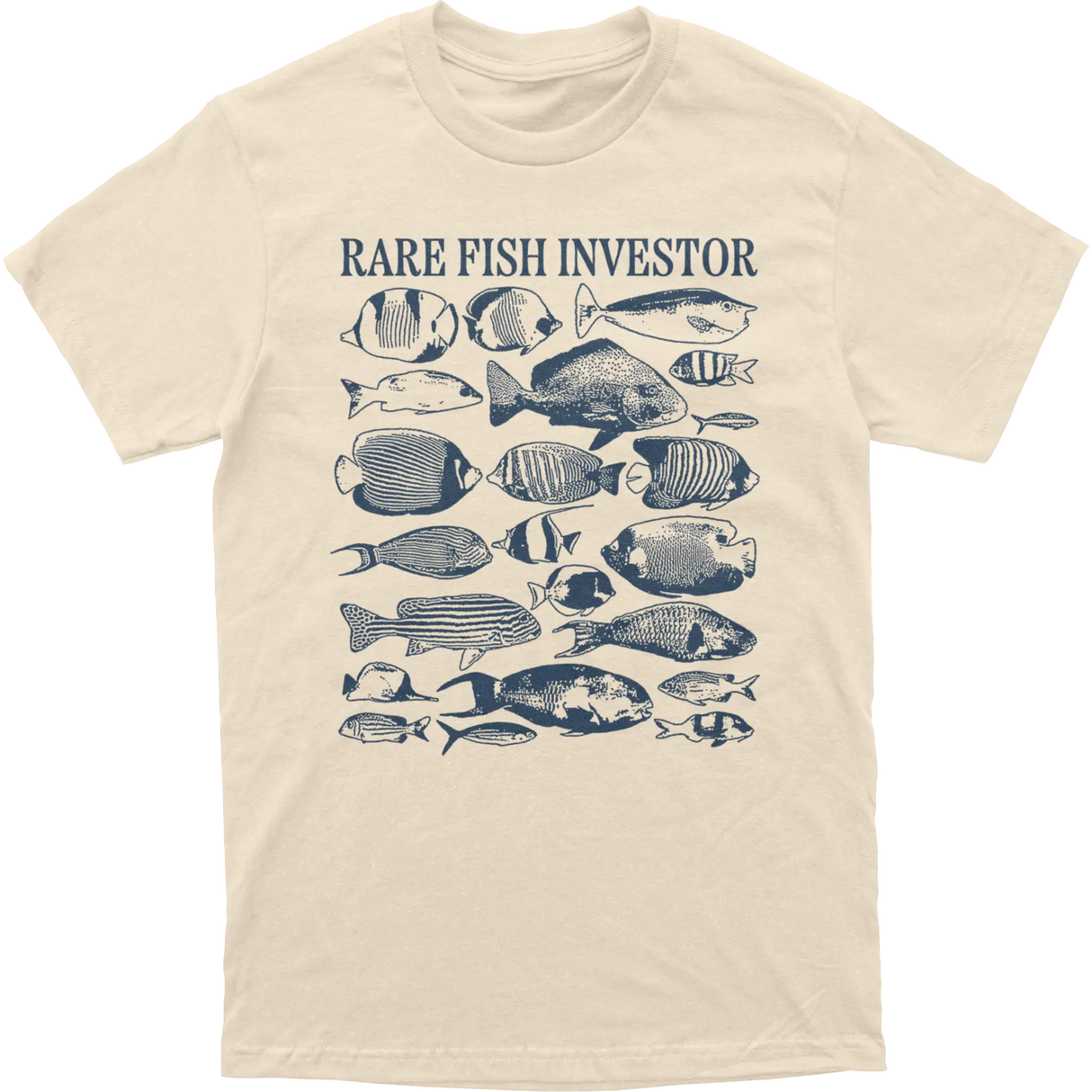 Rare Fish Investor Illustration Tee