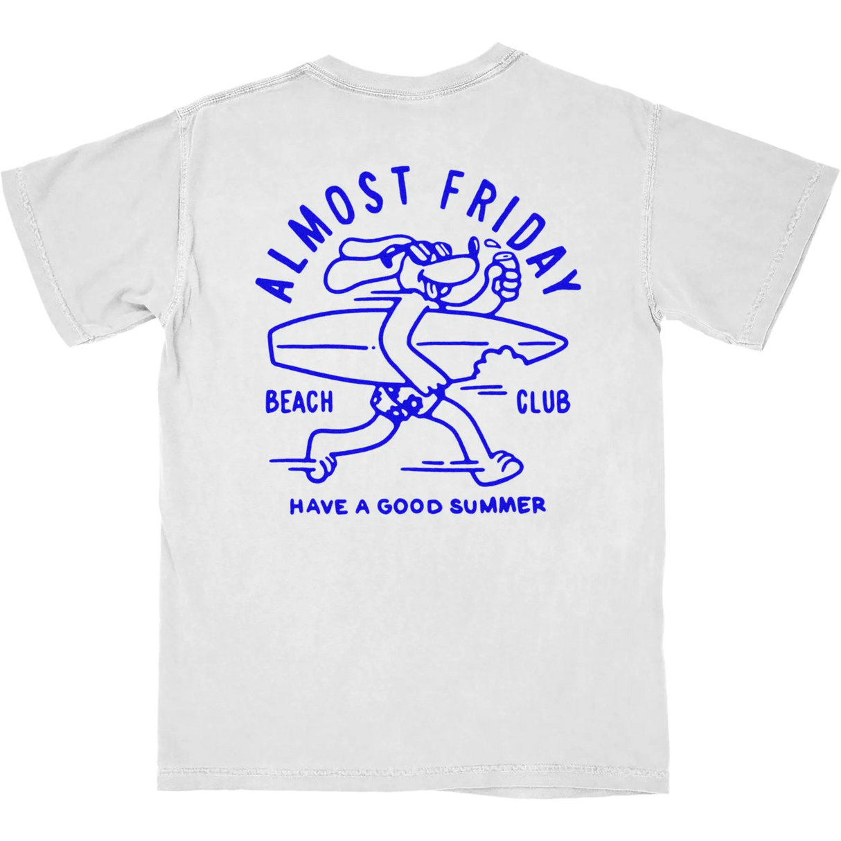 Almost Friday Beach Club Dog Tee