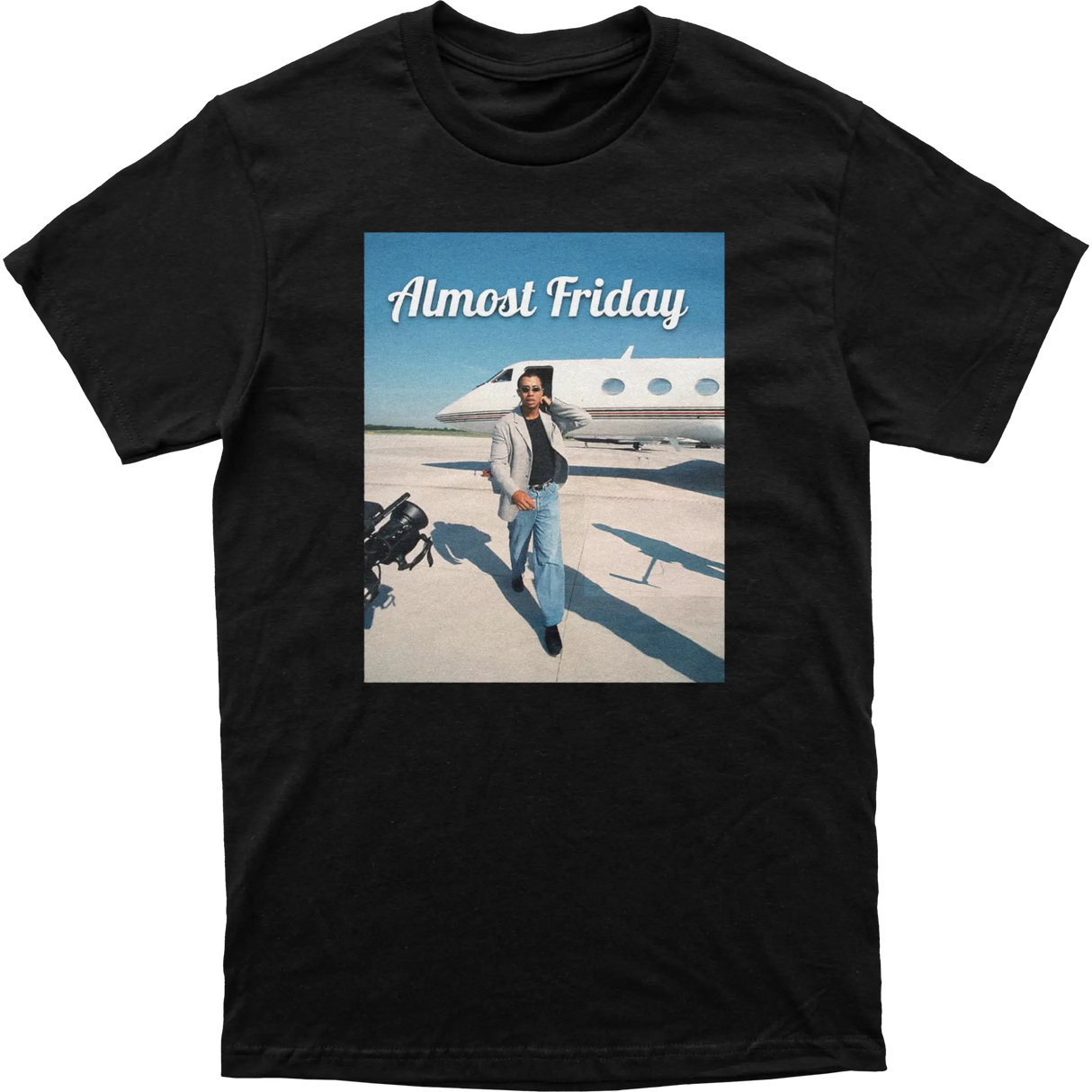 Almost Friday Tiger PJ Tee