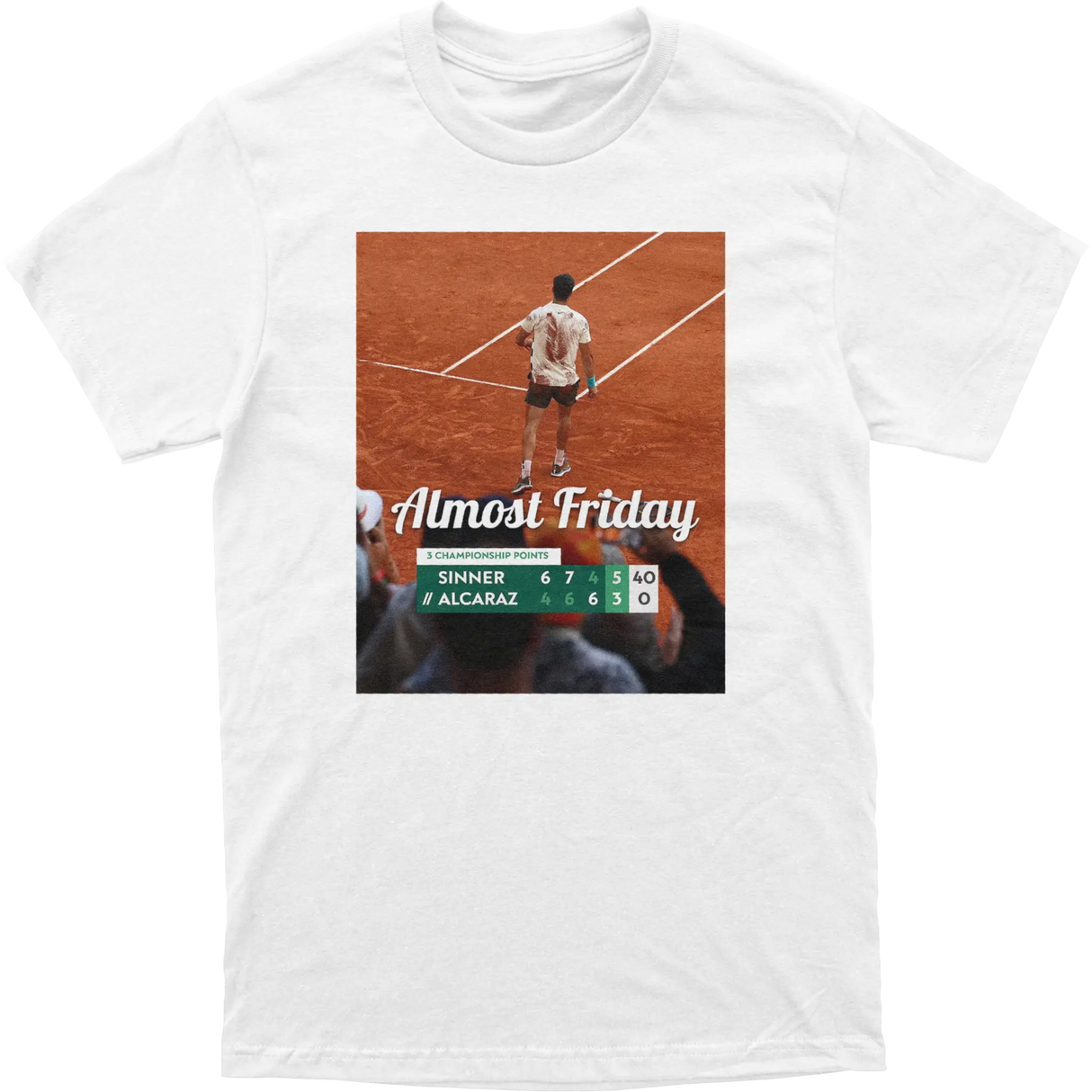 Almost Friday Alcaraz Match Point Tee