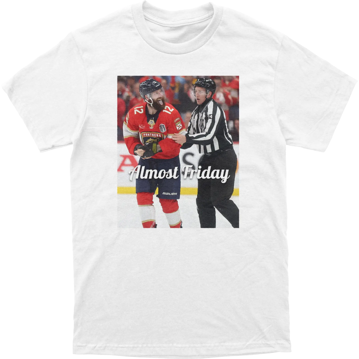 Almost Friday Panthers Tongue Out Tee