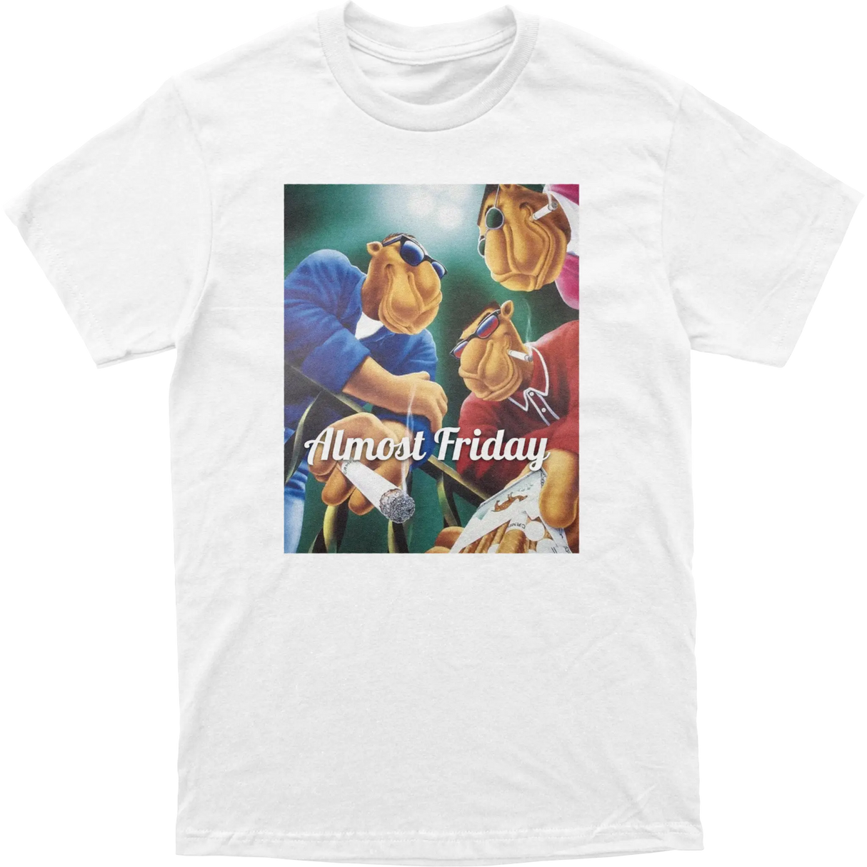 Almost Friday Camels Tee