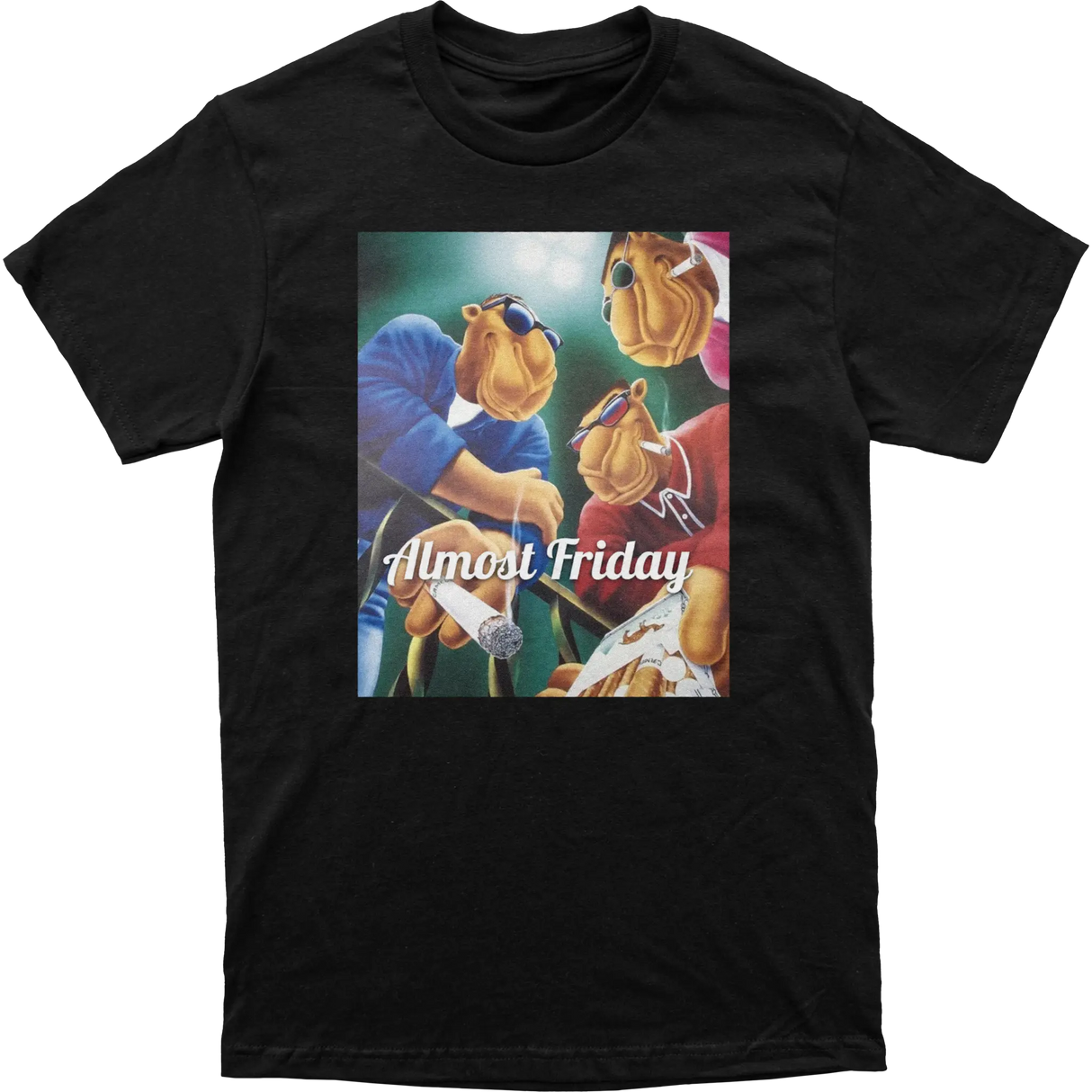 Almost Friday Camels Tee