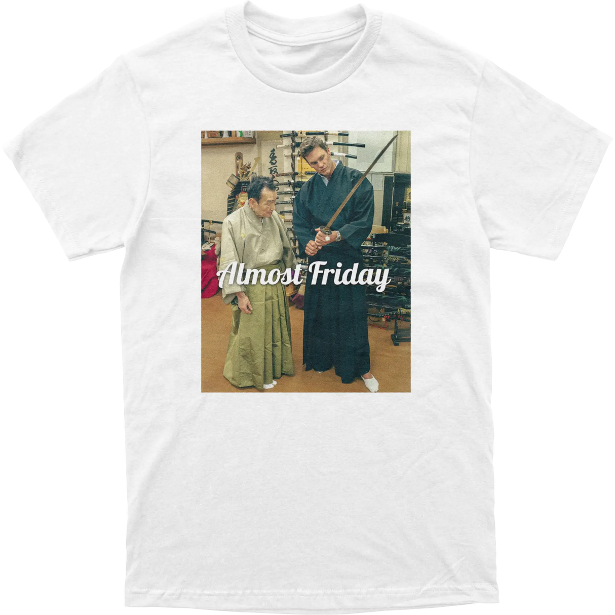 Almost Friday Brady Samurai Tee