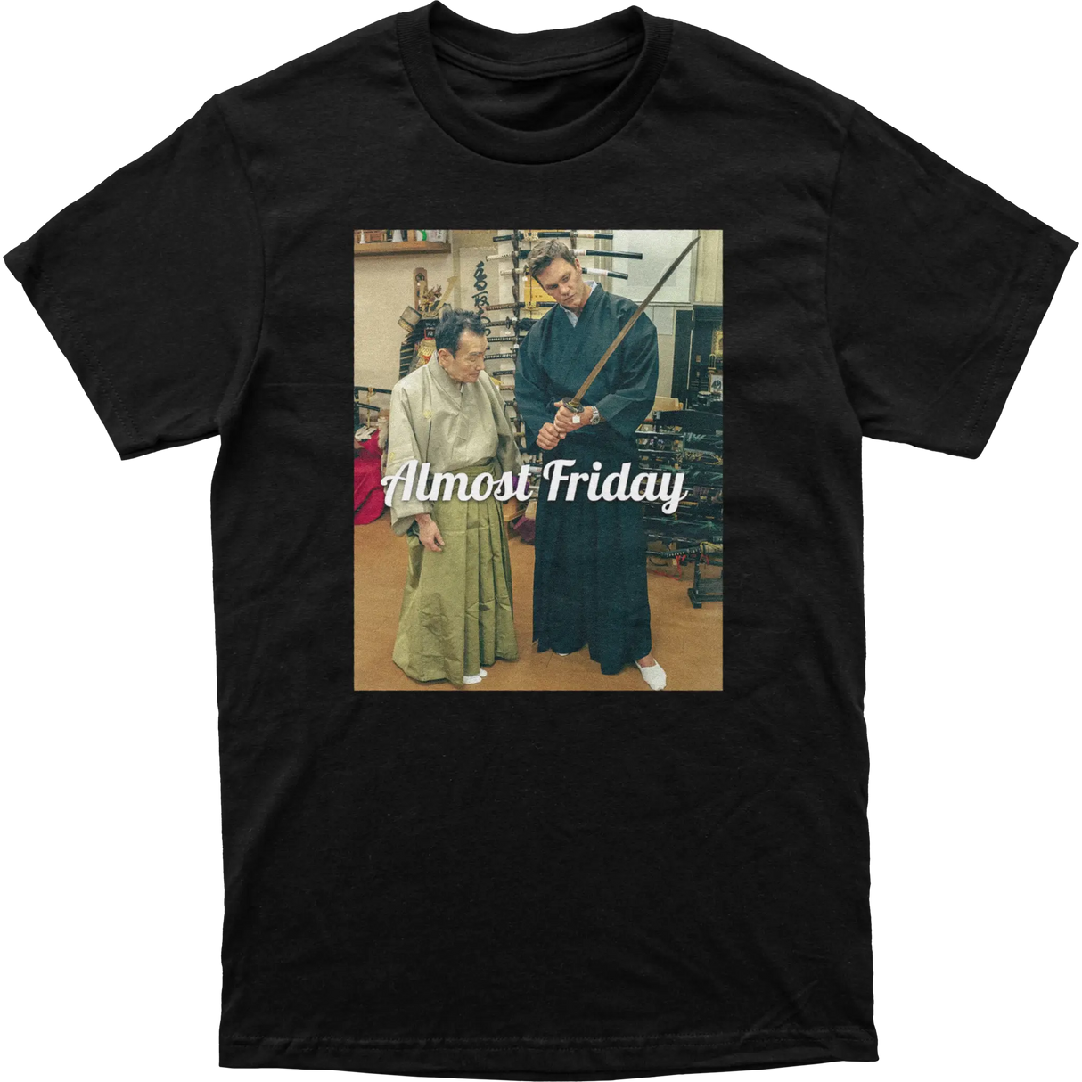 Almost Friday Brady Samurai Tee
