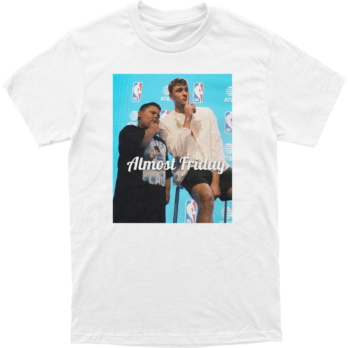 Almost Friday Rizzler and Flagg Tee