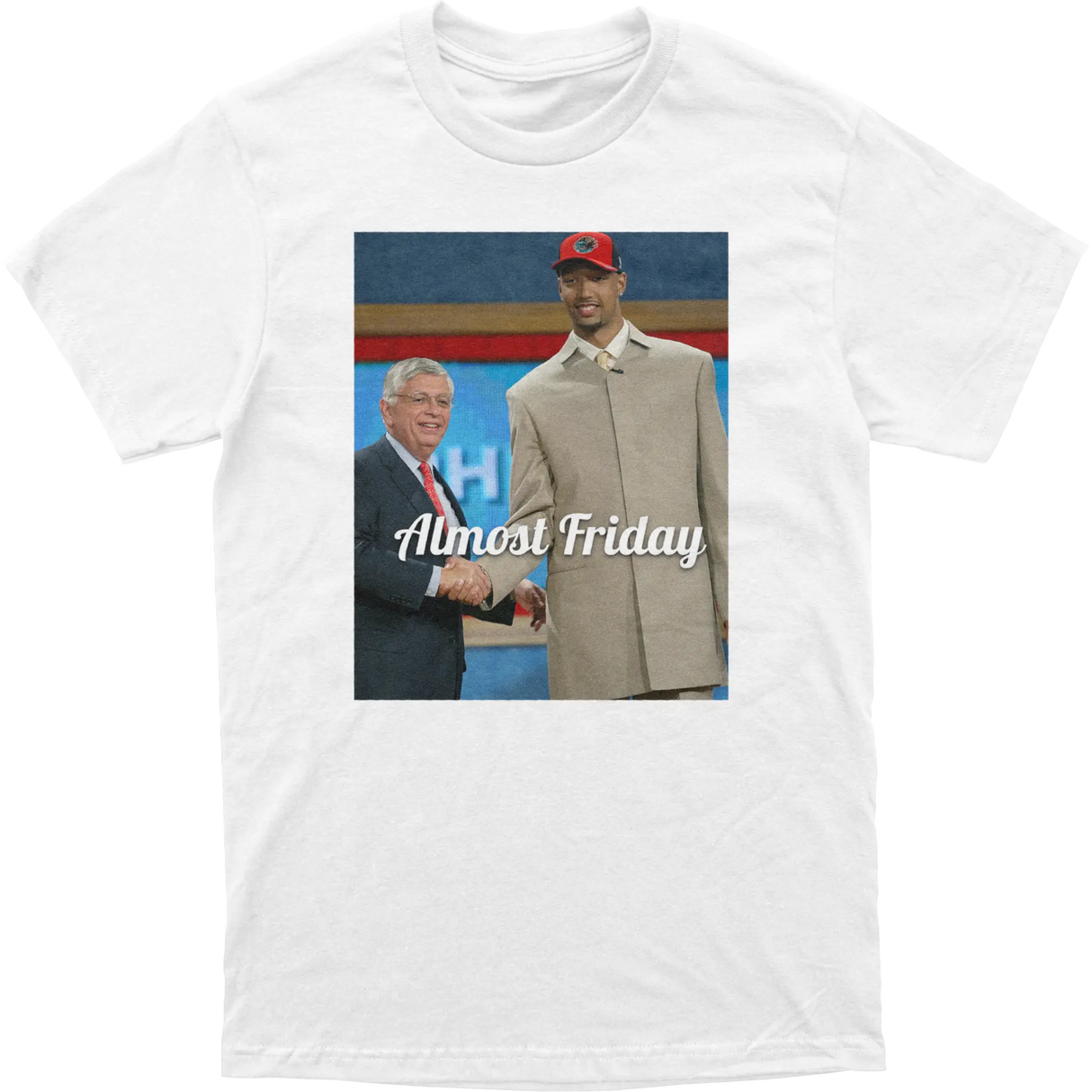 Almost Friday NBA Draft Big Suit Tee