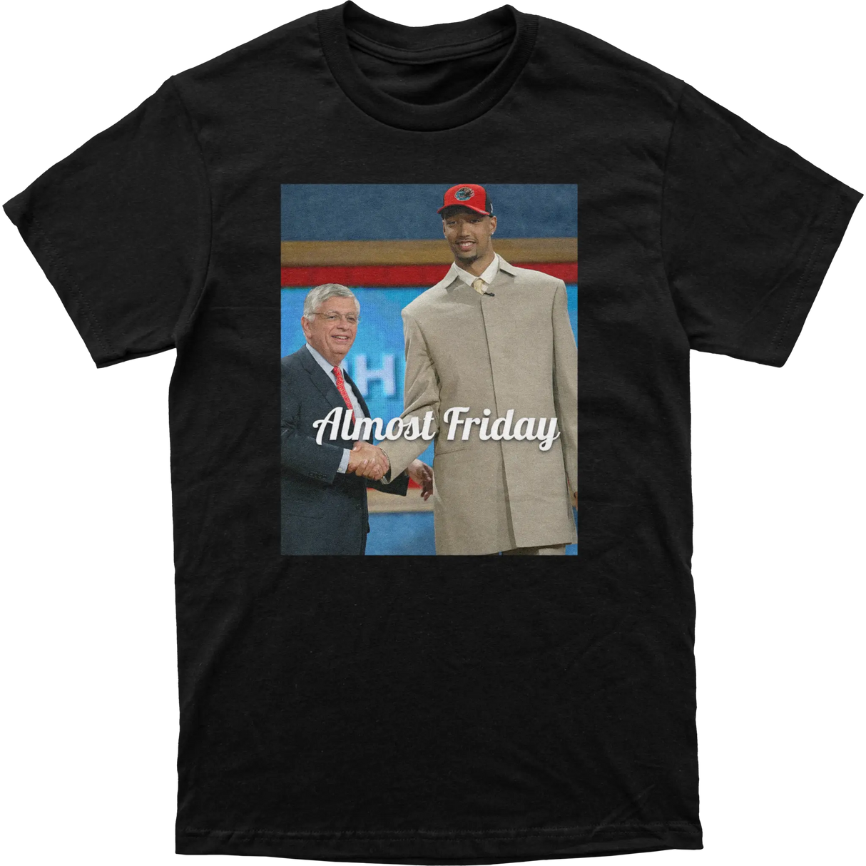 Almost Friday NBA Draft Big Suit Tee
