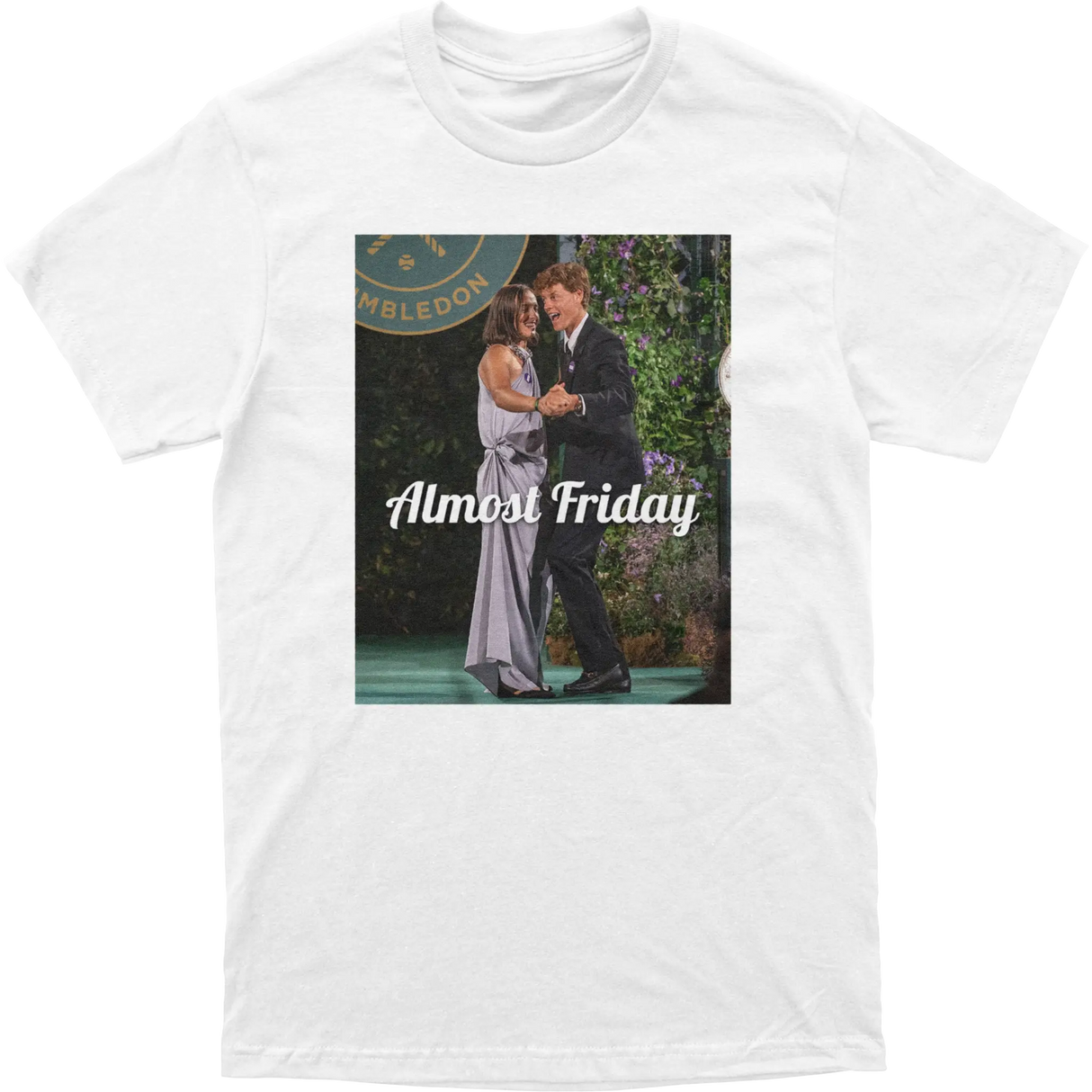Almost Friday Wimbledon Dance Tee