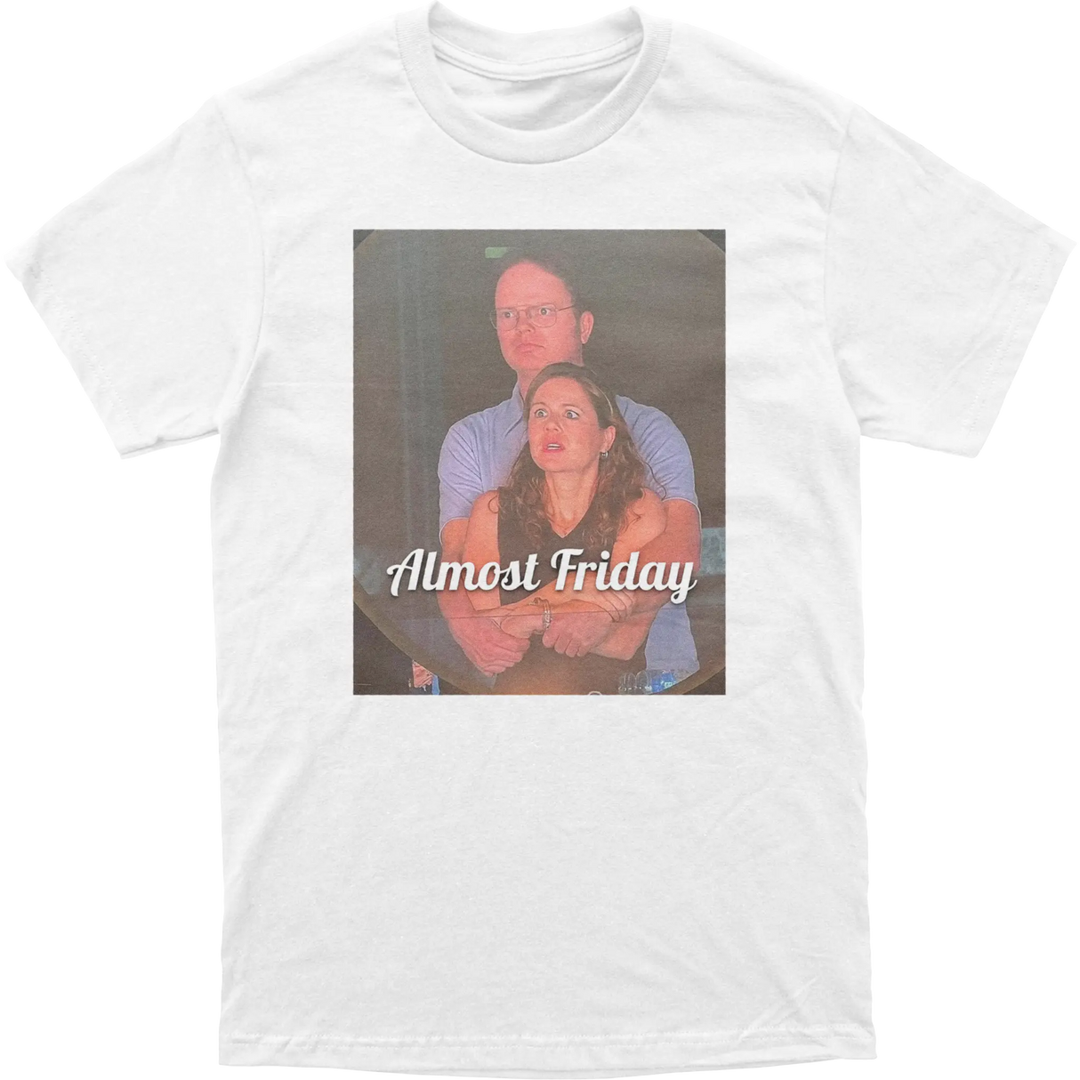 Almost Friday Dwight and Pam Tee
