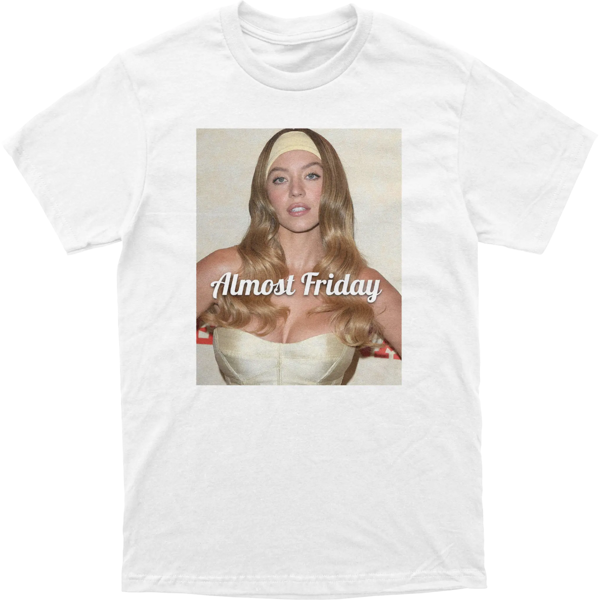 Almost Friday Sweeney Americana Tee