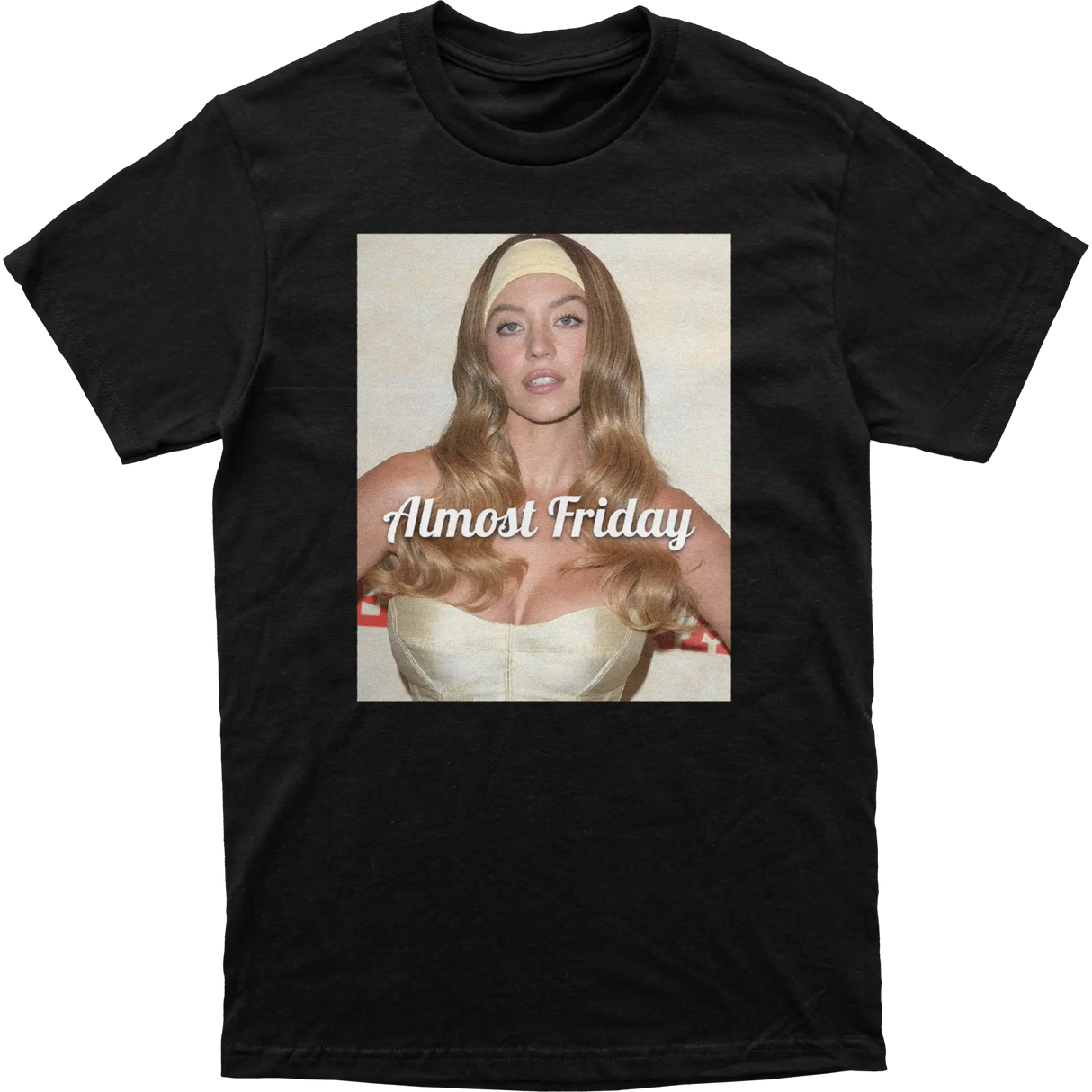 Almost Friday Sweeney Americana Tee