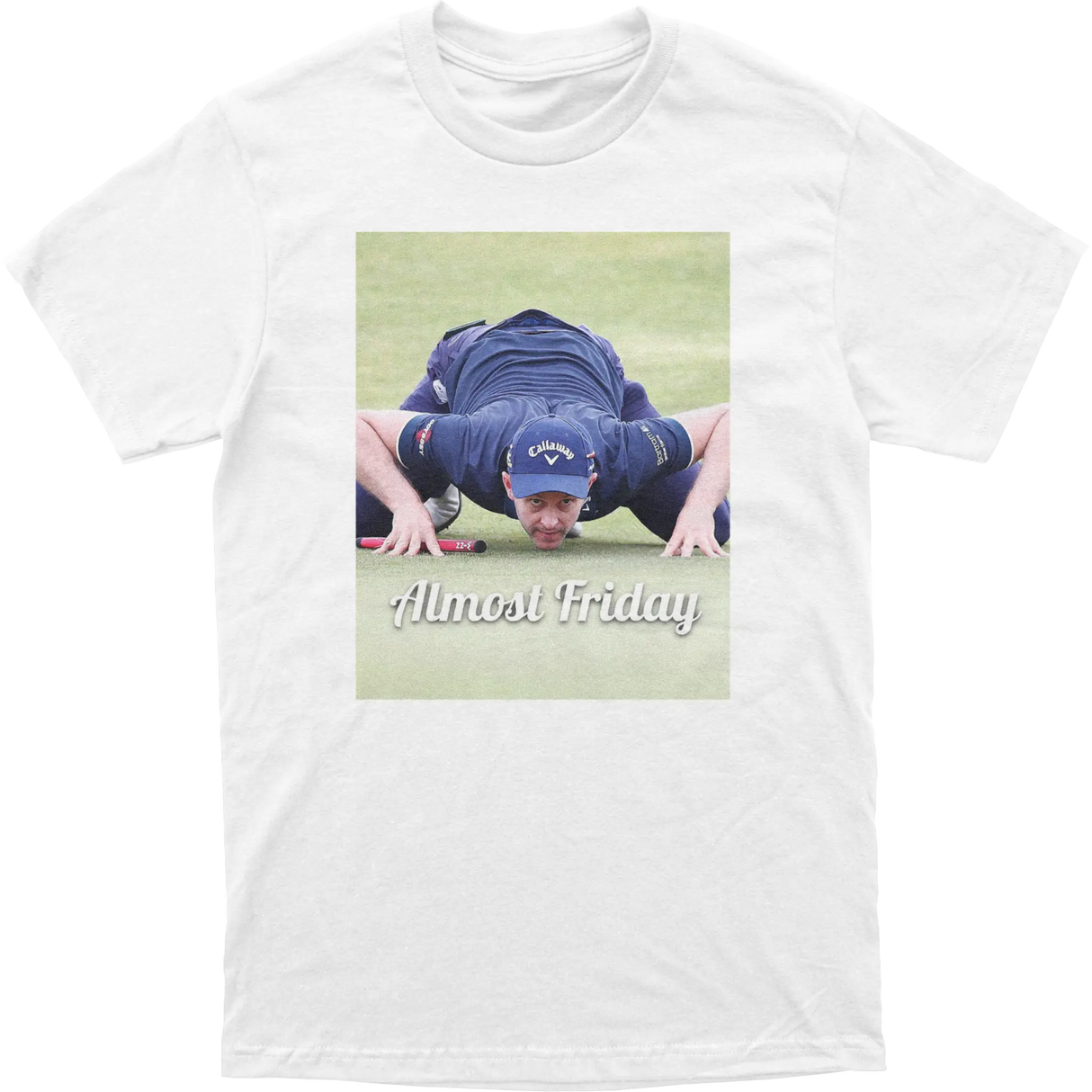 Almost Friday Golf Crouch Tee