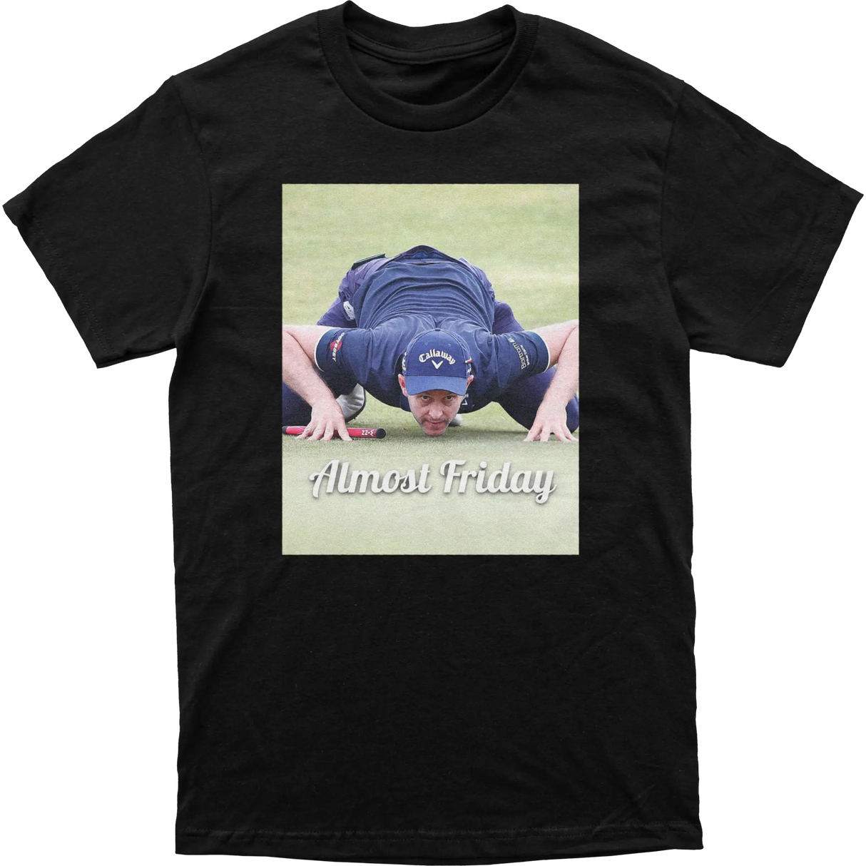 Almost Friday Golf Crouch Tee