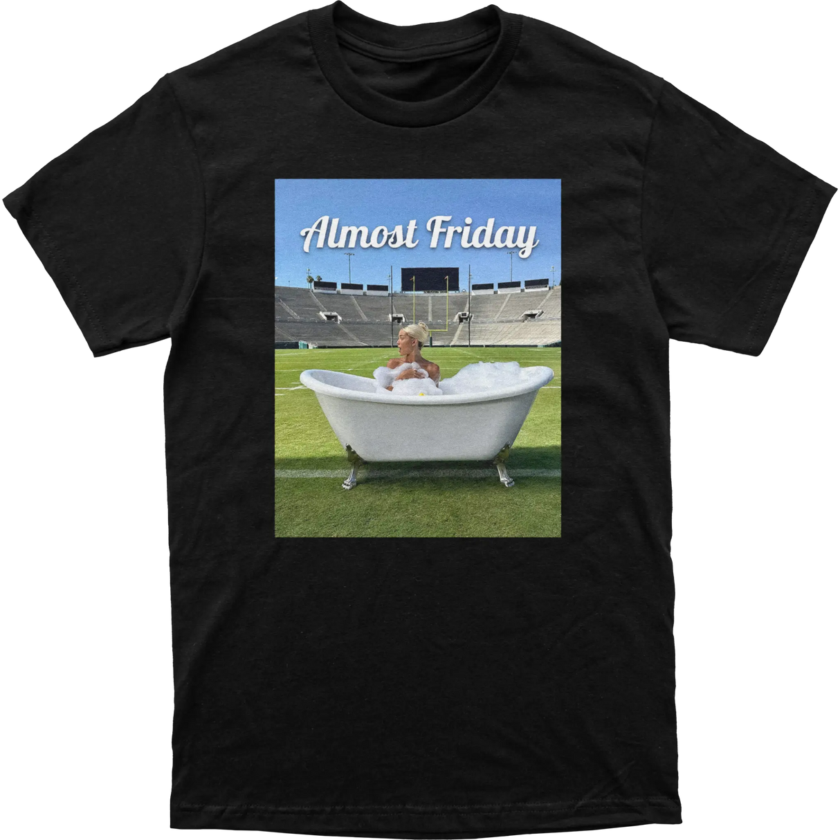 Almost Friday Dunne Bath Tub Tee