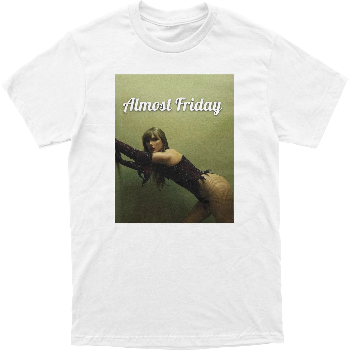 Almost Friday Swift Album Cover Tee