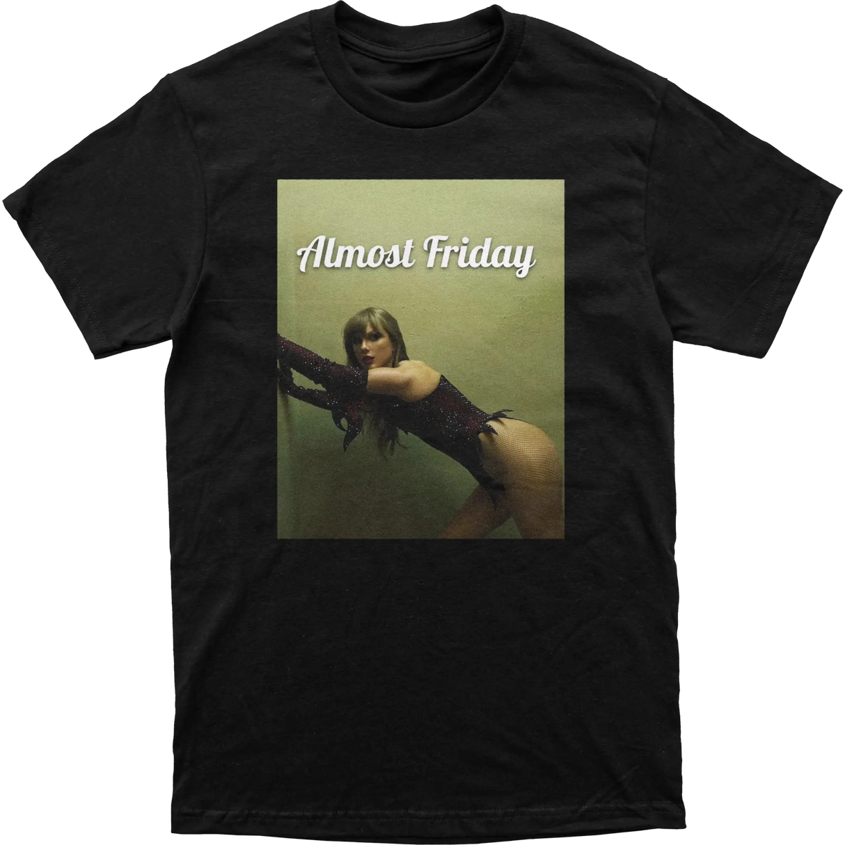 Almost Friday Swift Album Cover Tee