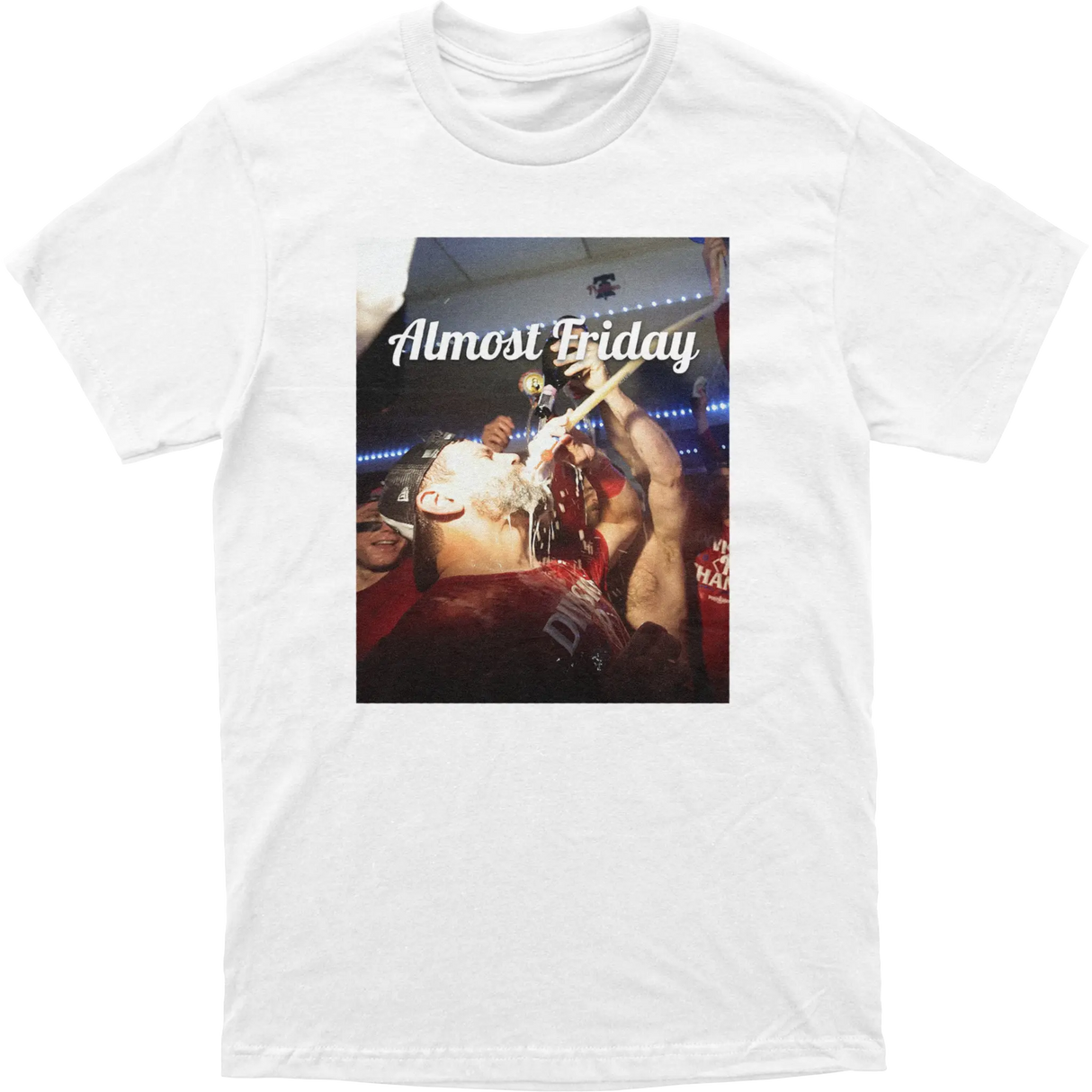 Almost Friday Schwarber Beer Tee