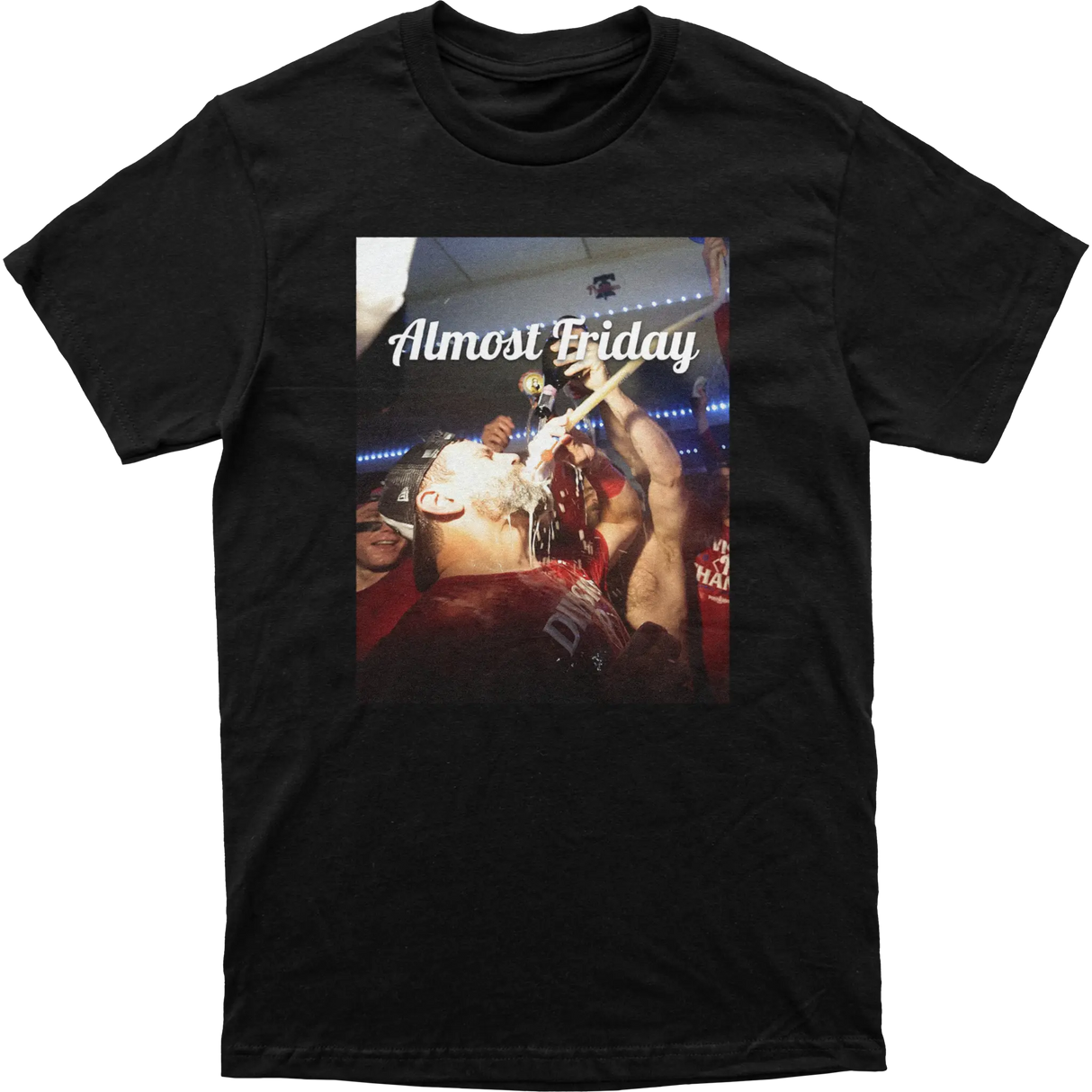 Almost Friday Schwarber Beer Tee