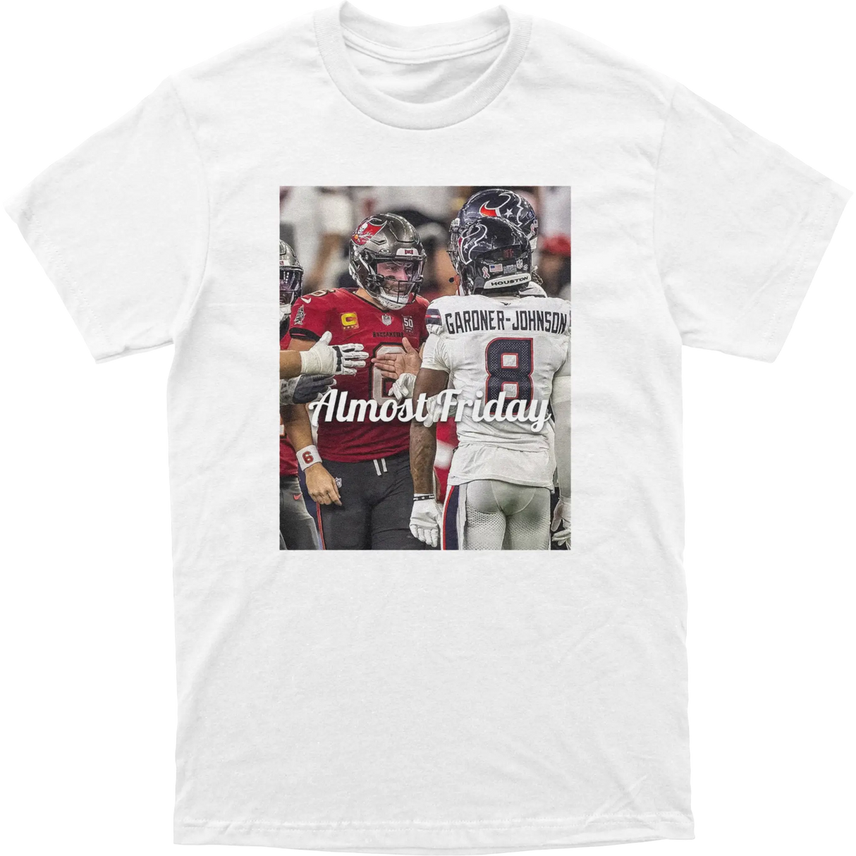 Almost Friday Baker Staredown Tee