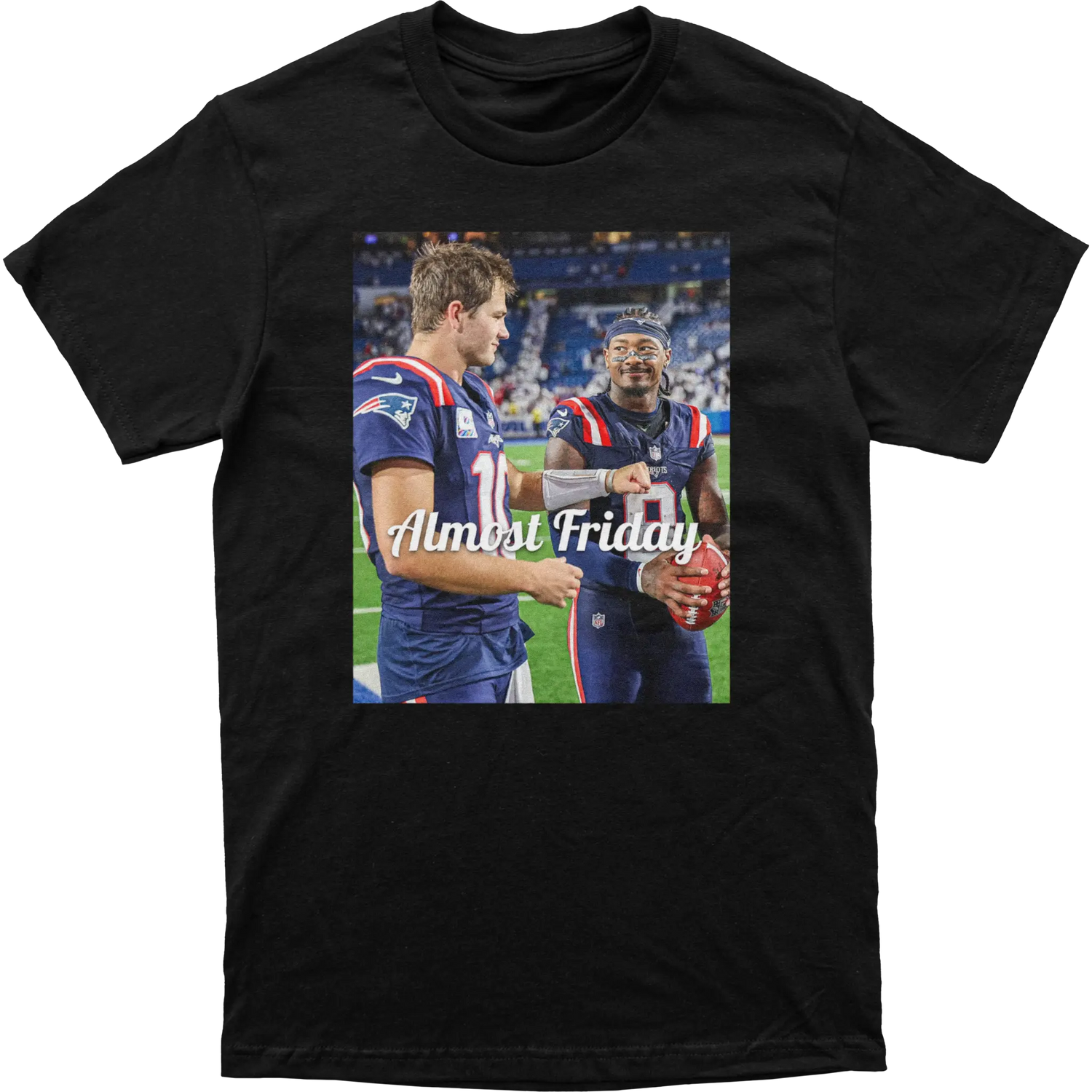 Almost Friday Drake Maye and Diggs Tee