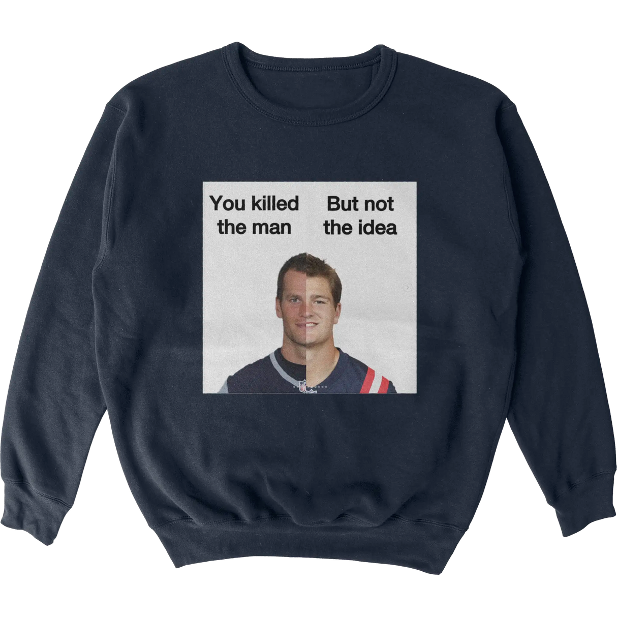 The Man Not the Idea Crewneck