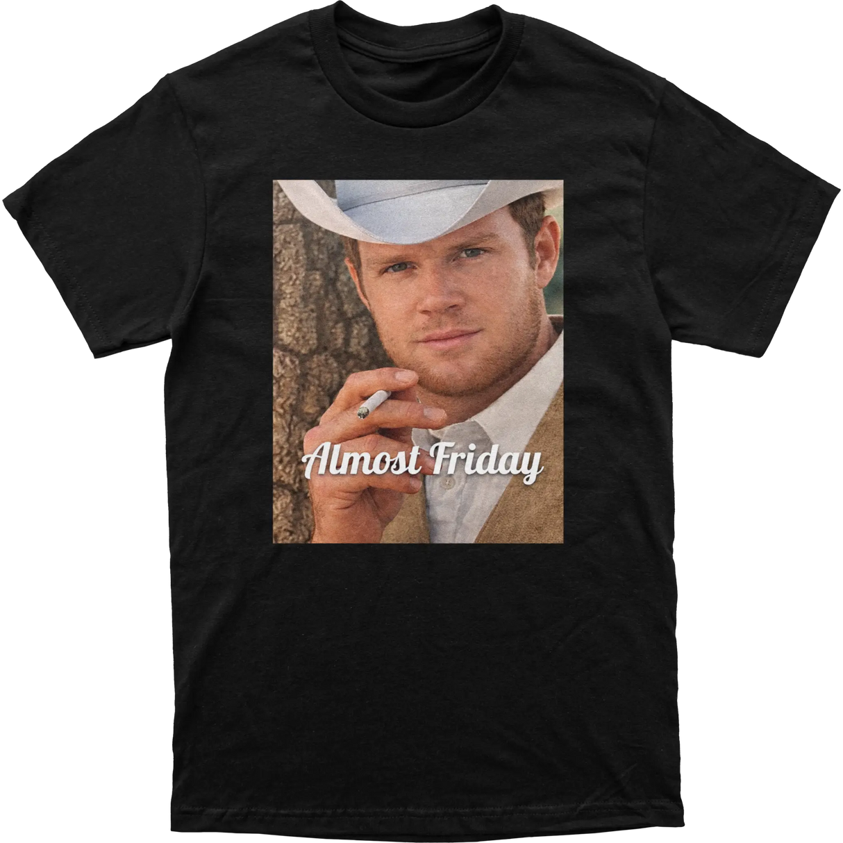Almost Friday Darnold Cigarette Tee