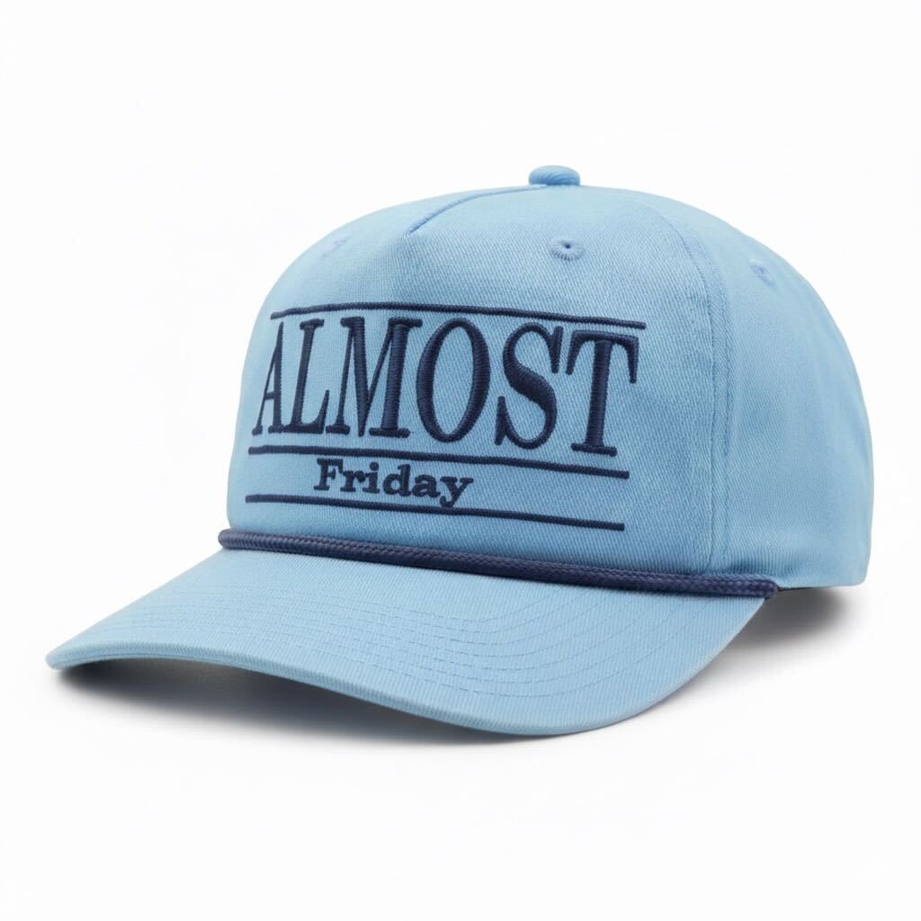 Almost Friday Snapback Bar Hat