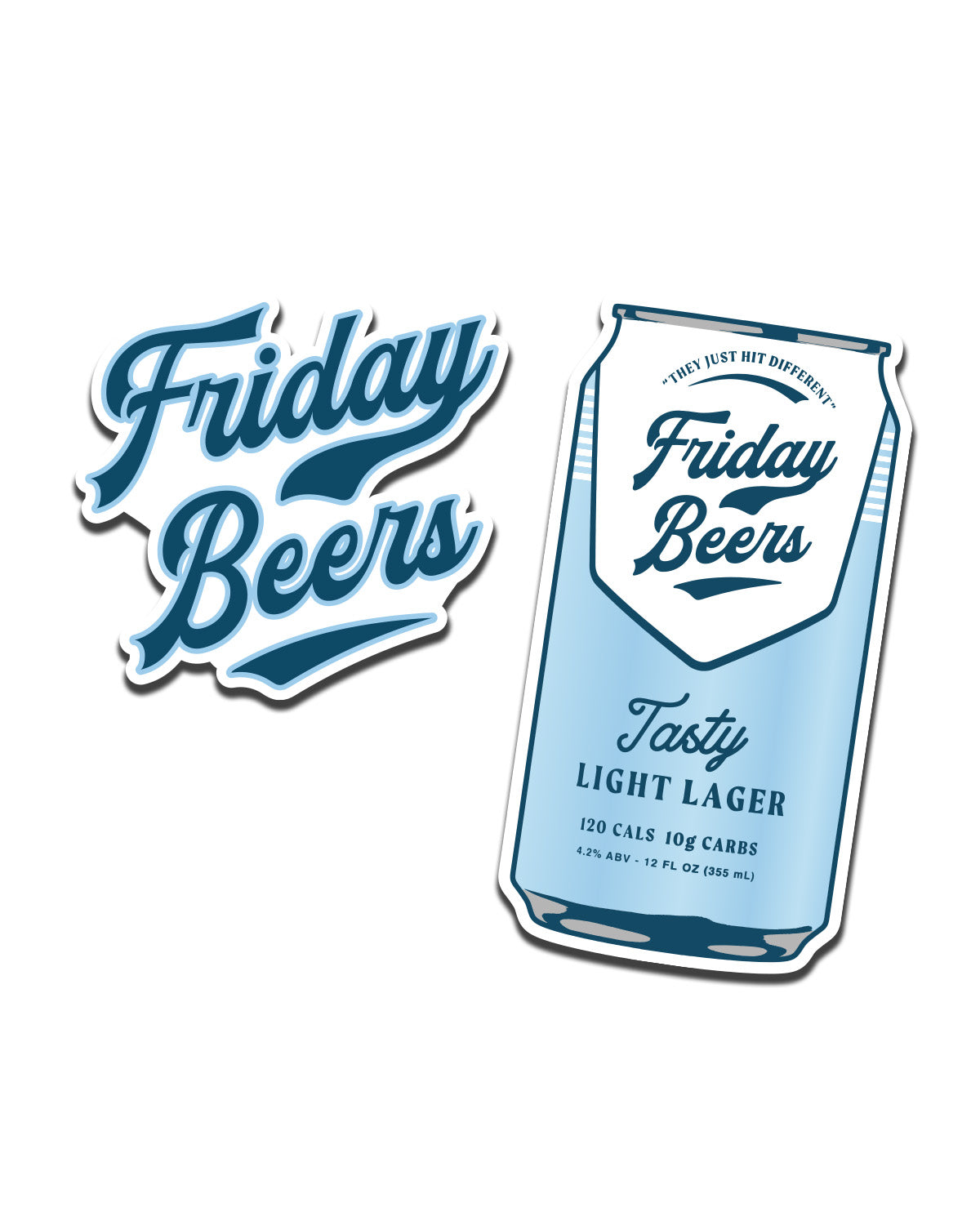 Friday Beers Beer Sticker Pack