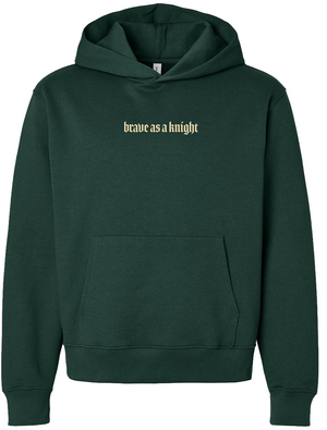 Brave as a Knight Hoodie