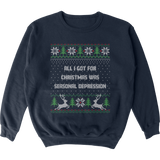 Seasonal Depression Tacky Sweater