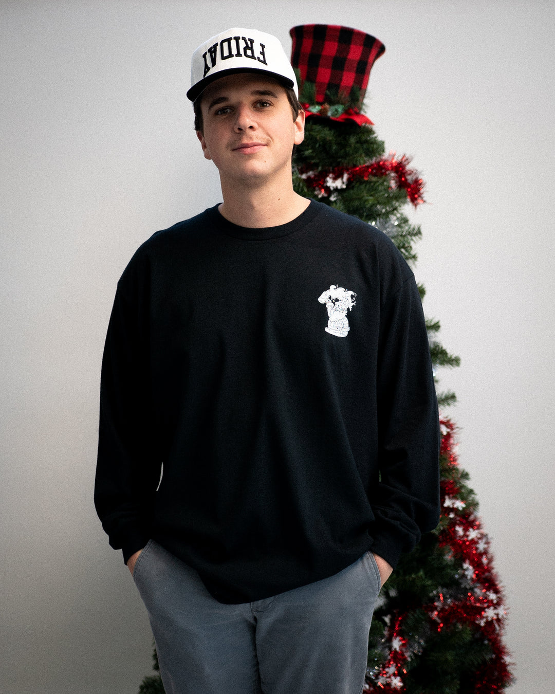 Big Fella's Holiday Bar Long Sleeve