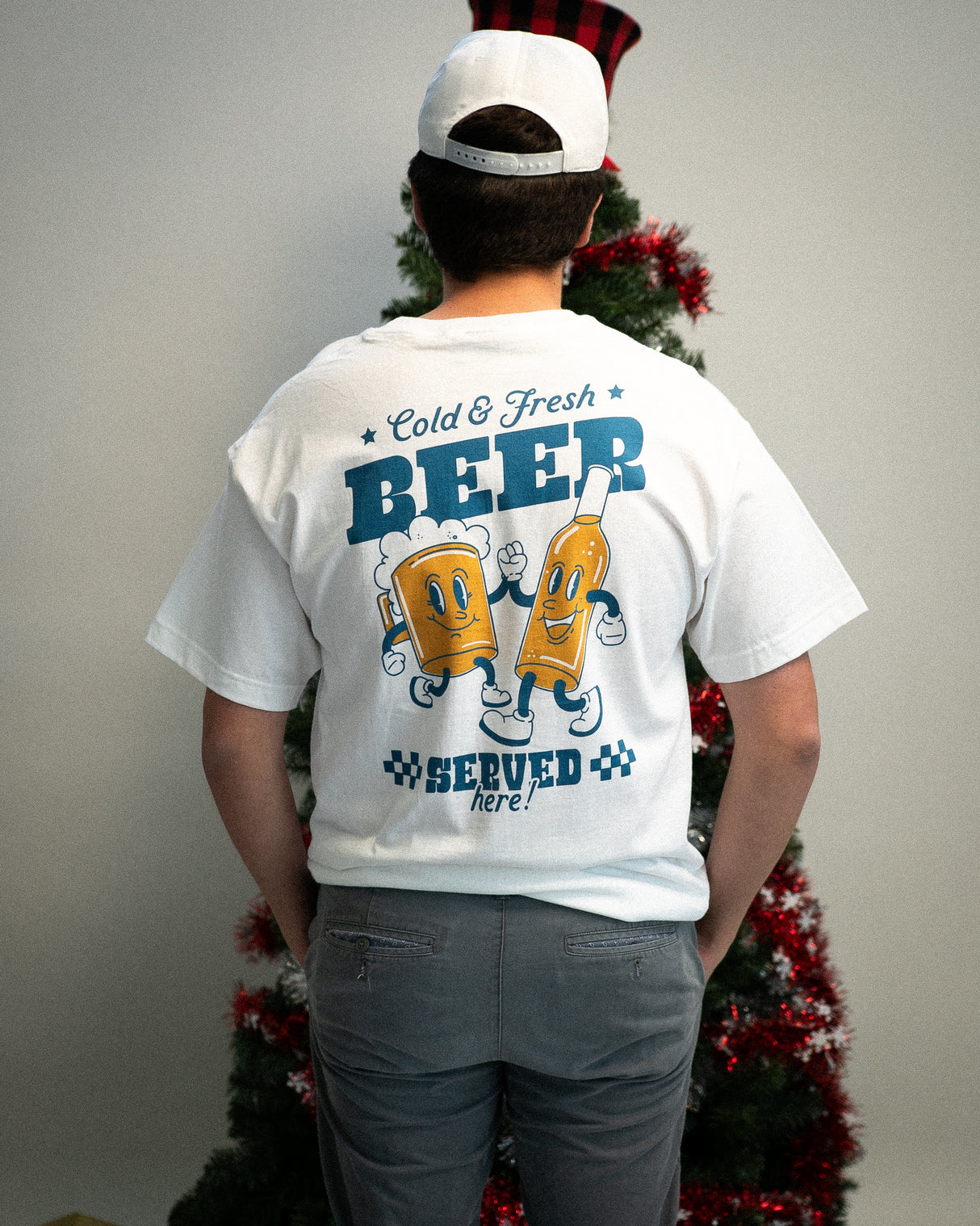 Cold Beer Served Here Tee