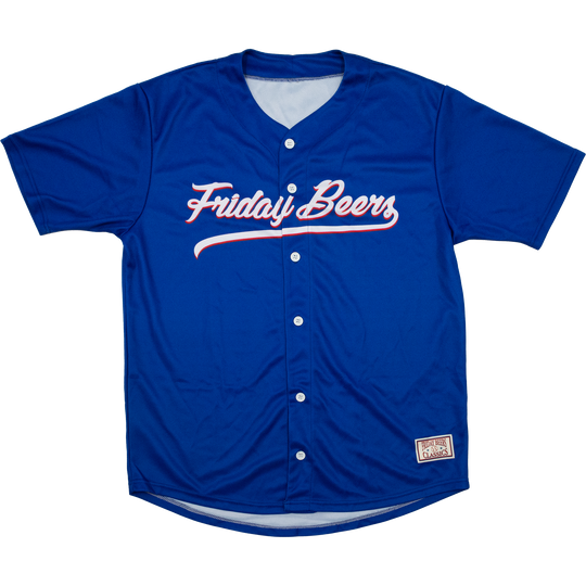 Friday Beers Classic Baseball Jersey