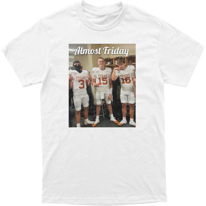 Almost Friday Texas Lockerroom Tee