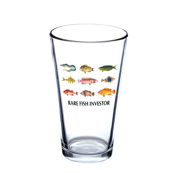 Rare Fish Investor Pint Glass