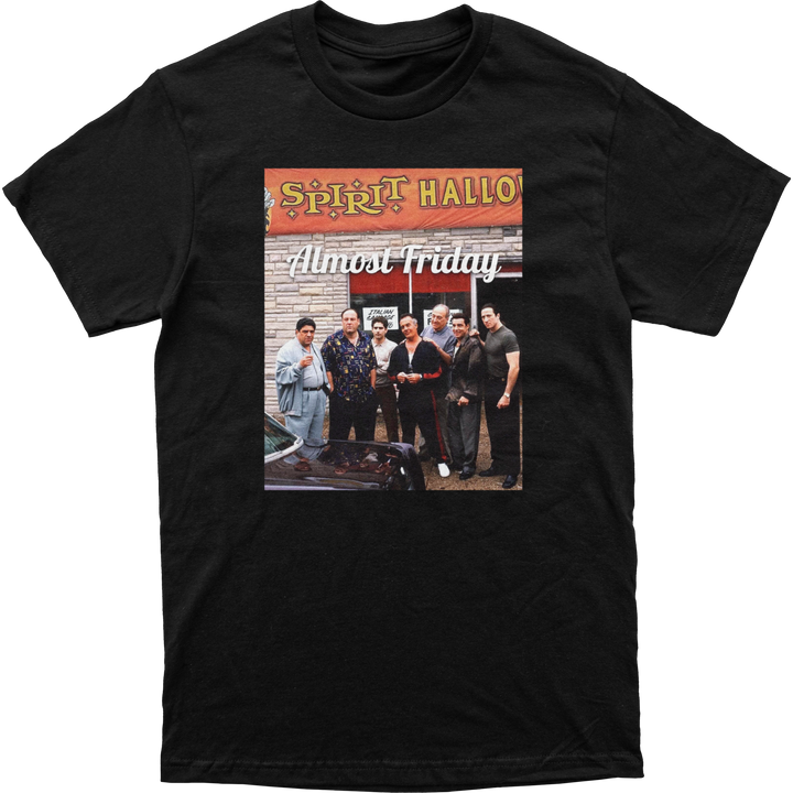 Almost Friday Sopranos Spirit Halloween Tee