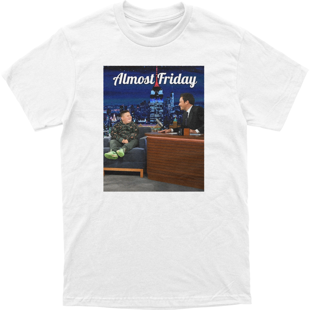 Almost Friday Rizzler Fallon Tee