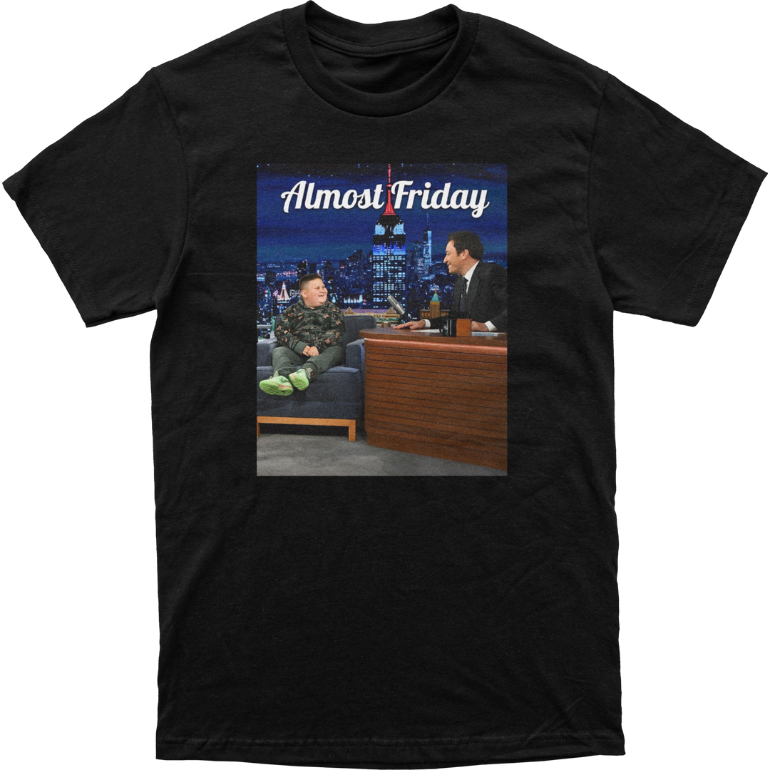 Almost Friday Rizzler Fallon Tee