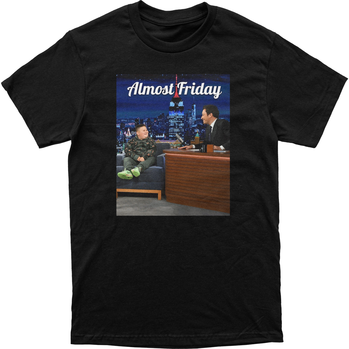 Almost Friday Rizzler Fallon Tee