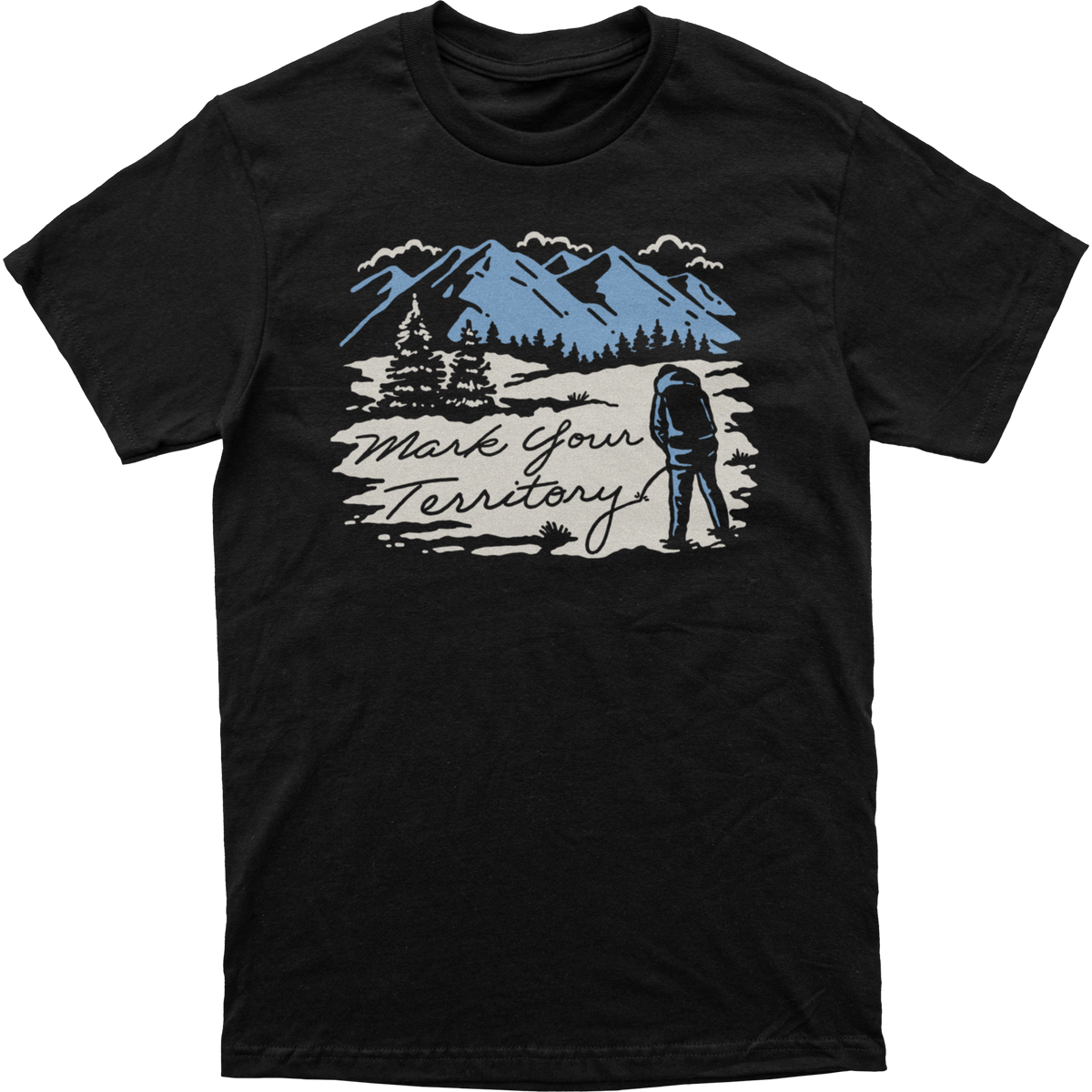 Snowy Mark Your Territory Tee